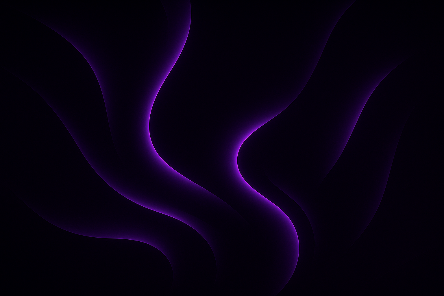 Purple Neon Ember Wallpaper